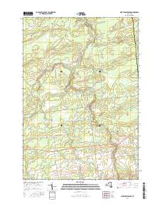 North Lawrence 2016 topographic map thumbnail