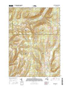 Prattsburg 2016 topographic map thumbnail
