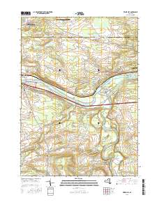 Tribes Hill 2016 topographic map thumbnail