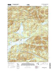 Little Tupper Lake 2016 topographic map thumbnail