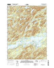 Beaver River 2016 topographic map thumbnail