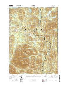 Vanderwhacker Mountain 2016 topographic map thumbnail