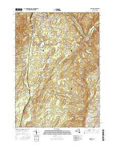 Corinth 2016 topographic map thumbnail