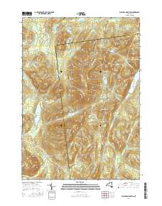 Bullhead Mountain 2016 topographic map thumbnail