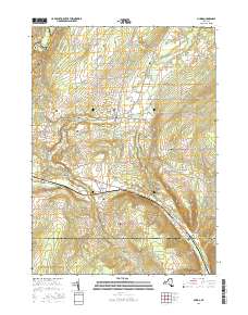 Nunda 2016 topographic map thumbnail