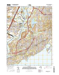 Arthur Kill 2016 topographic map thumbnail