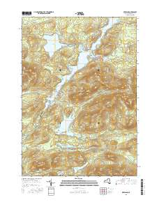 Deerland 2016 topographic map thumbnail