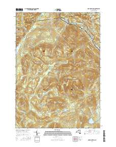 Gore Mountain 2016 topographic map thumbnail