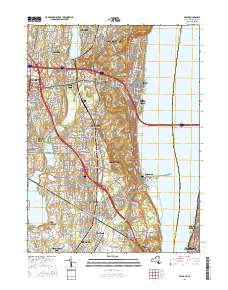 Nyack 2016 topographic map thumbnail