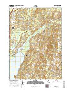 Quaker Springs 2016 topographic map thumbnail