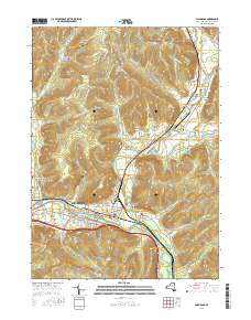 Salamanca 2016 topographic map thumbnail