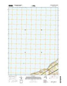 North of Dunkirk 2016 topographic map thumbnail