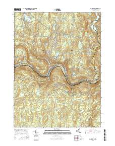 Pond Eddy 2016 topographic map thumbnail