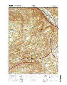 Rotterdam Junction 2016 topographic map thumbnail