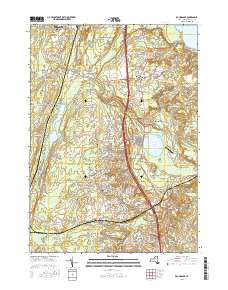 Round Lake 2016 topographic map thumbnail