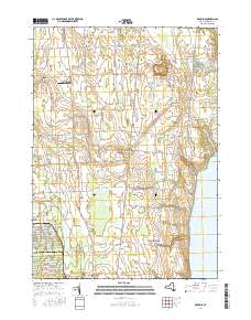 Romulus 2016 topographic map thumbnail