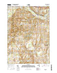 Victor 2016 topographic map thumbnail