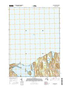 Sodus Point 2016 topographic map thumbnail