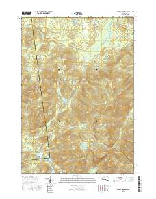 Street Mountain 2016 topographic map thumbnail