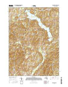 Tomhannock 2016 topographic map thumbnail