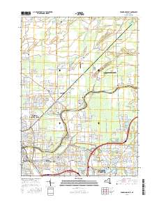 Tonawanda East 2016 topographic map thumbnail