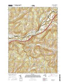Unadilla 2016 topographic map thumbnail