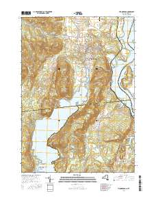 Ticonderoga 2016 topographic map thumbnail