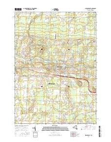 Spencerport 2016 topographic map thumbnail