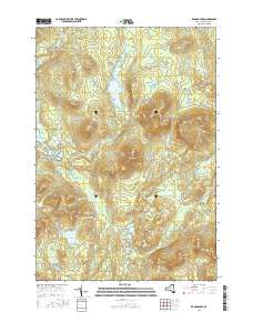 Ragged Lake 2016 topographic map thumbnail