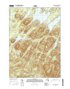 Lake Pleasant 2016 topographic map thumbnail