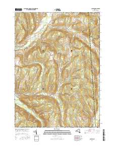 Cuyler 2016 topographic map thumbnail