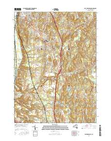 East Greenbush 2016 topographic map thumbnail