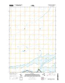 Hogansburg OE N 2016 topographic map thumbnail