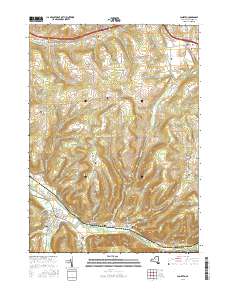 Canisteo 2016 topographic map thumbnail