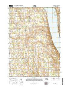 Scipio Center 2016 topographic map thumbnail