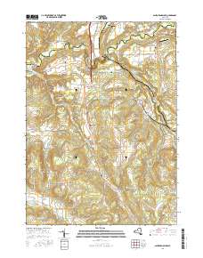 Ashford Hollow 2016 topographic map thumbnail