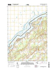 Sparrowhawk Point 2016 topographic map thumbnail
