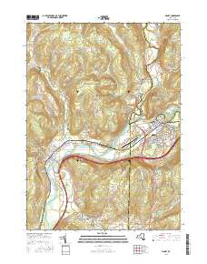 Sidney 2016 topographic map thumbnail