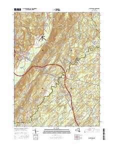 Wurtsboro 2016 topographic map thumbnail