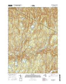 Willowemoc 2016 topographic map thumbnail