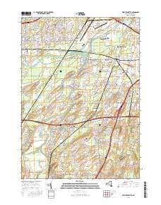 West Henrietta 2016 topographic map thumbnail