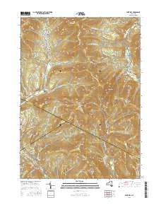 West Kill 2016 topographic map thumbnail