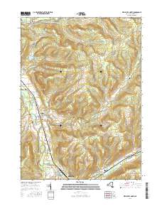 Wellsville North 2016 topographic map thumbnail