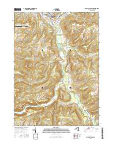 Wellsville South 2016 topographic map thumbnail