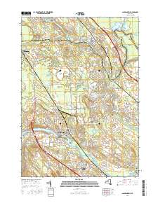 Baldwinsville 2016 topographic map thumbnail