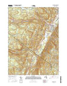 Ellenville 2016 topographic map thumbnail