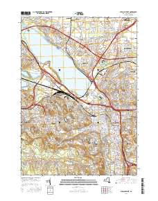 Syracuse West 2016 topographic map thumbnail