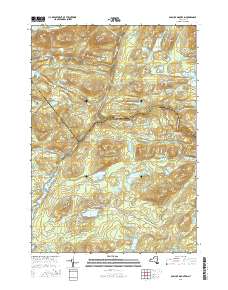 Bad Luck Mountain 2016 topographic map thumbnail