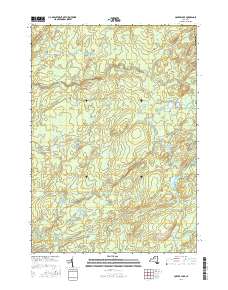Copper Lake 2016 topographic map thumbnail