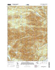 Dun Brook Mountain 2016 topographic map thumbnail